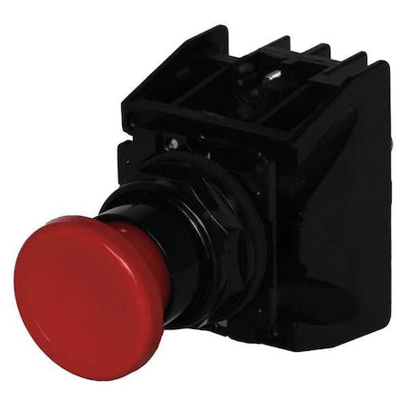 Eaton E34EX710R Hazardous Location Push Button, 30 mm, 1NO/1NC, Red
