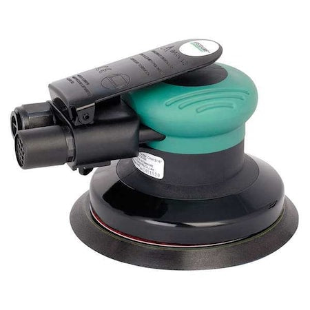 Speedaire 31XG58 Air Orbital Sander, 5 in Disc Dia, Palm