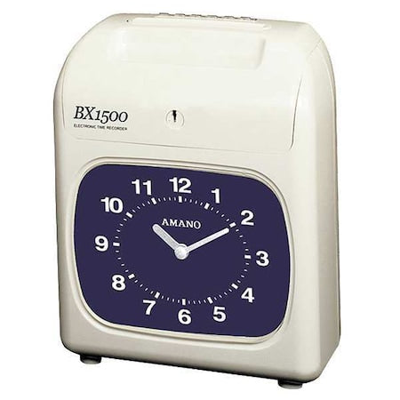 Amano BX-1500 Time Recorder, Electronic, Dot Matrix