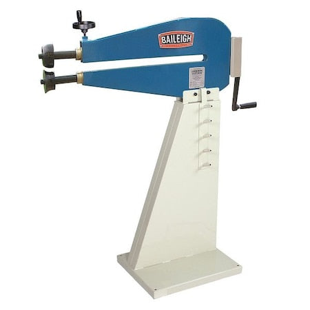Baileigh Industrial BR-18M-24 Bead Roller, 18, Beading, Blue, White