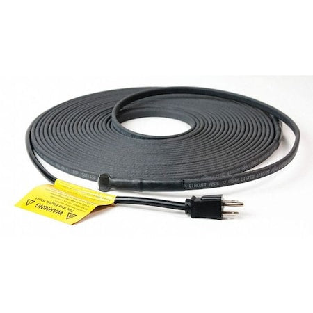 Briskheat FFSL1-50 Self-Regulating Heating Cable, 120V AC, 50 ft. Length