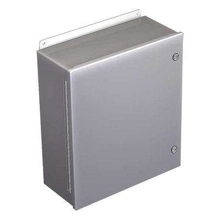 Nvent Hoffman A606CHFL 1/4 Turn Latch Electrical Enclosures, 6 in H, 4 in D, 6 in W, 12, 4, Steel