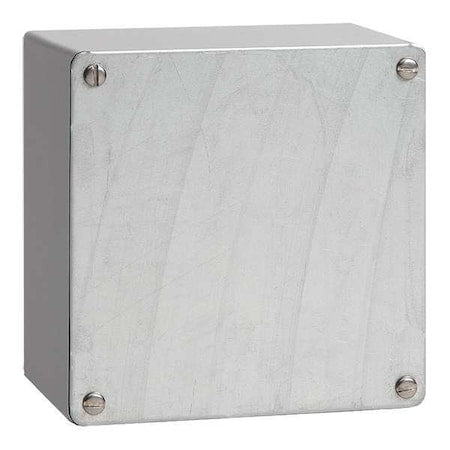 Nvent Hoffman A884GSC Captive Screws Electrical Enclosures, 8 in H, 4 in D, 8 in W, 12, 3, Steel