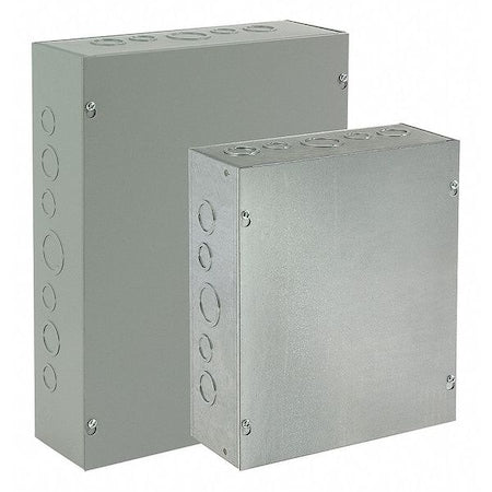 Nvent Hoffman ASE30X24X8NK Captive Screws Electrical Enclosures, 30 in H, 8 in D, 24 in W, 1, Steel