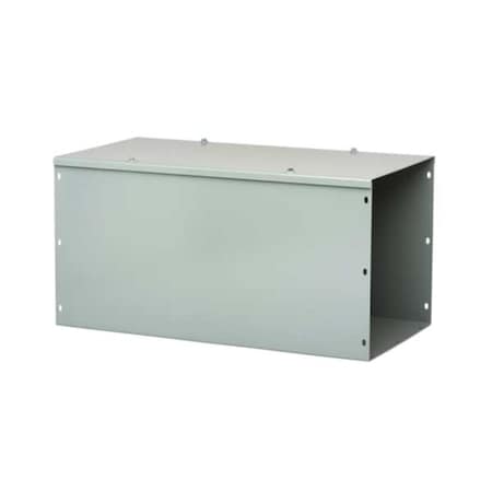Nvent Hoffman F22G120 Straight Section Wireway, 1 Rating, Steel, Powder Coated