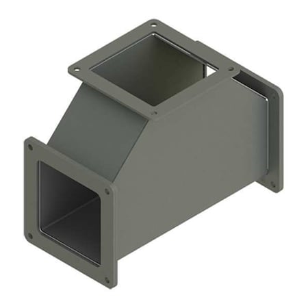 Nvent Hoffman F44WT Wireway Tee, 12 Type, NEMA 12 Rating, Steel, Painted
