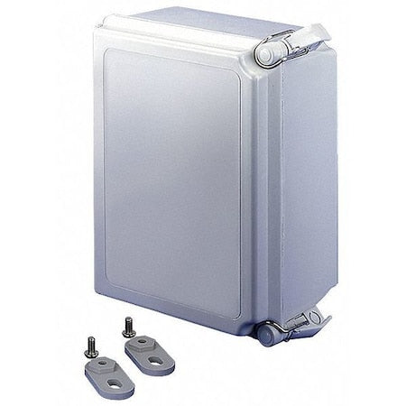 Nvent Hoffman A864CHSCFG Captive Screws with Quick Release Electrical Enclosures, 8 in H, 4 in D, 6 in W, 12, 13, 4, 4X