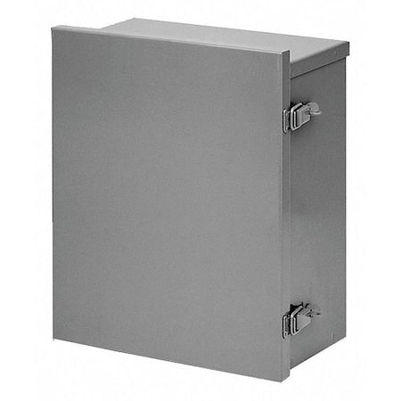 Nvent Hoffman A12R126HCLO Padlockable Hasp Electrical Enclosures, 12 in H, 6 in D, 12 in W, 3R, Steel