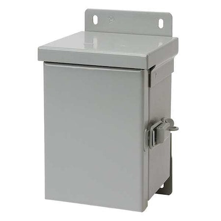 Nvent Hoffman A10R86HCR Padlockable on draw Pull catch Electrical Enclosures, 10 in H, 6 in D, 8 in W, 3R, Steel