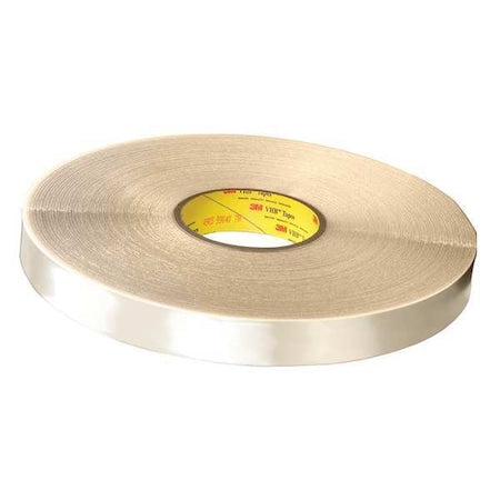 3M 3M 4658F Double-Sided Foam Tape, 1 in W, 27 yd L, 1/32 in, Polyethylene Foam, Double-Sided