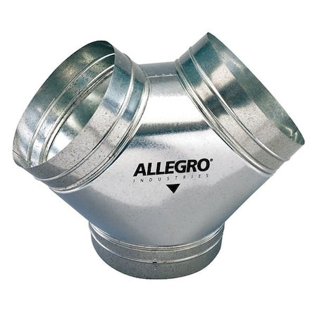 Allegro Industries 9550-Y Duct to Duct Connector, 12 in. W, Slvr
