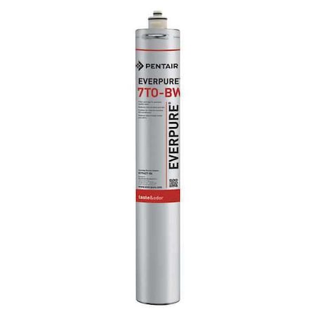 Pentair Everpure EV962704-75 Specialty Filter Cartridge, 1.5 gpm, 0.5 Micron, 3