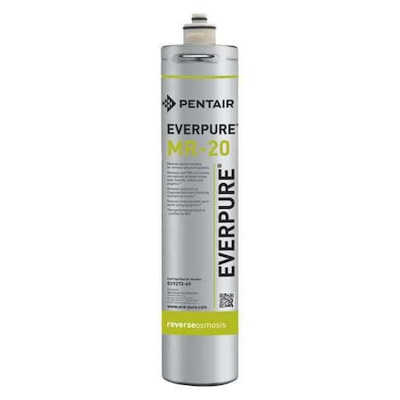 Pentair Everpure EV927369-75 Specialty Filter Cartridge, 0.1 gpm, 0.5 Micron, 3