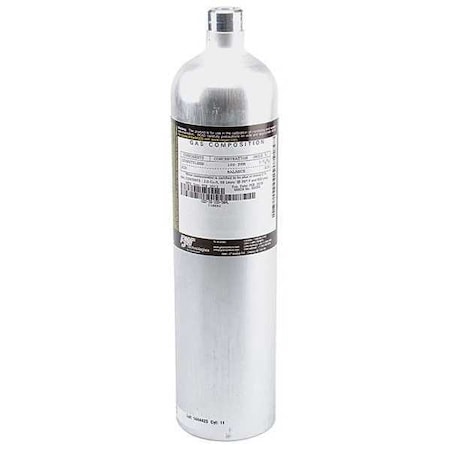 Honeywell G0042-H25 CalibrationGas, Cylinder, 58L, H2S