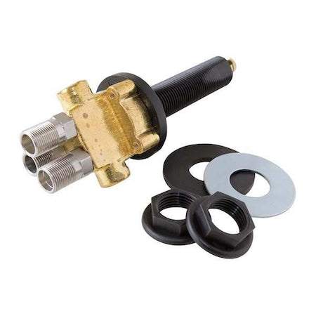 Speakman RPG20-1844 Above Counter Mixer, Brass
