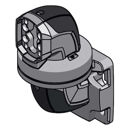 Rittal 6206740 Surface Mounting Coupling, NOVAL Accessory, Aluminum