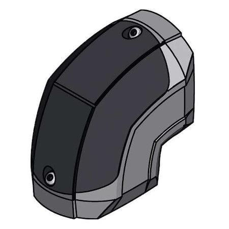 Rittal 6206600 Arm Coupling Between Tubing Sections, NOVAL Accessory, Aluminum