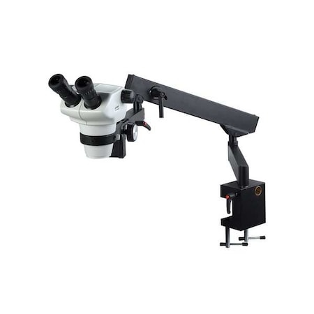 Unitron 13107 Binocular Microscope, 0.8X to 5X, 16 in.H