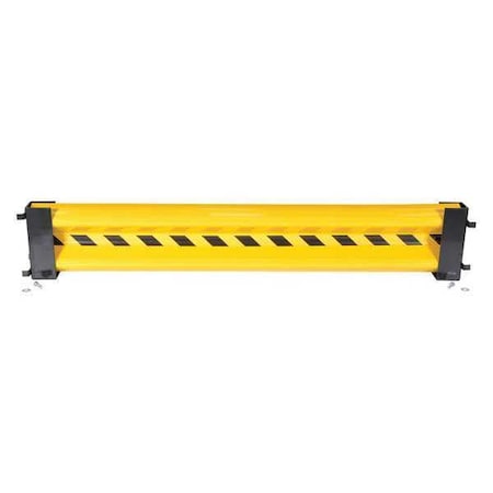 Vestil GR-H2R-DI-6-YL Guard Rail System - Drop In Rail Yellow
