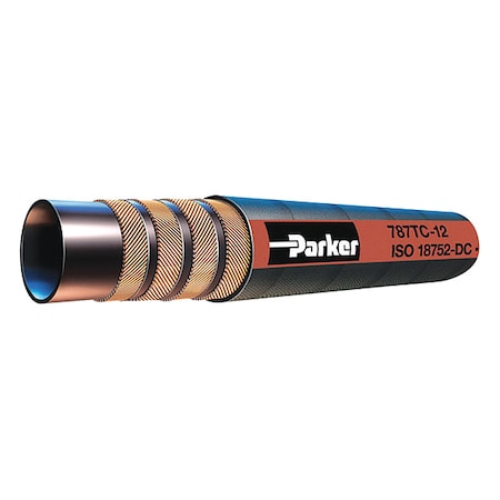 Parker 787TC-4-BX Hydraulic Hose, 1/4