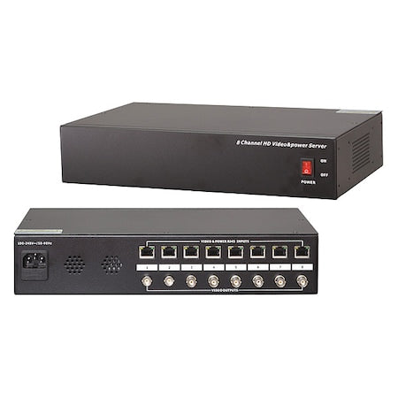 GEM BY Triplett HDHUB-8PVP 5 MP Video/Power Hub, 8 Position