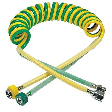 Maxtec R129P01 Dual Coil Hose, Diss Female Hand Tighten