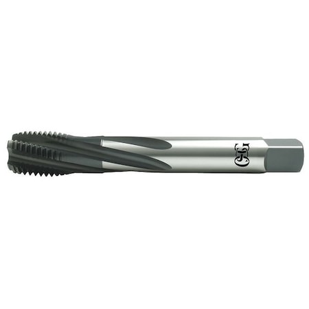 OSG 1311601801 Spiral Flute Tap, M27-3.00, Modified Bottoming, Metric Coarse, 4 Flutes, Oxide
