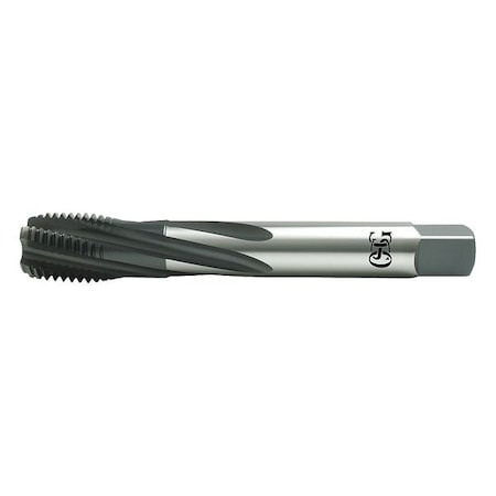 OSG 1312600401 Spiral Flute Tap, M24-3.00, Modified Bottoming, Metric Coarse, 4 Flutes, Oxide