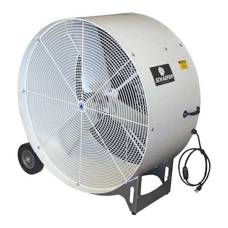 Schaefer VKM36-2-O Standard Duty Air Circulator, Floor Mount, 36 in Blade Dia, 115V, 10,900/16,600 cfm