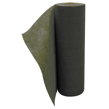 Spilfyter TR-95 Sorbent Roll, 40 gal, 3 ft x 300 ft, Universal, Gray, Polypropylene