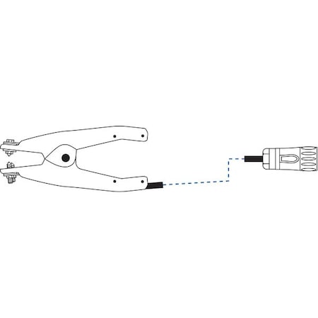 Lind Equipment LE600-P-20CG Large Clamp Assembly with 20 ft Coiled Cable