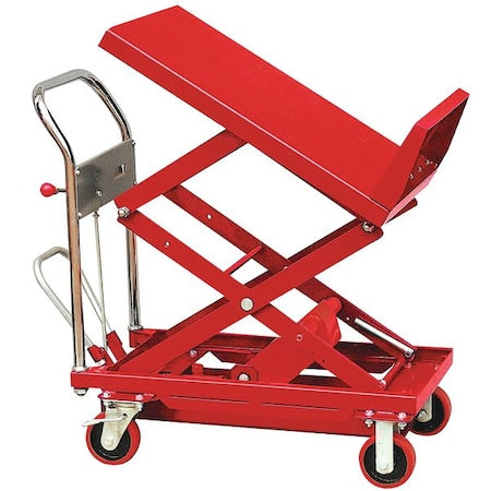 DAYTON 33W289 Scissor Lift/Tilt Table, 400 lb. Cap, 19-1/2