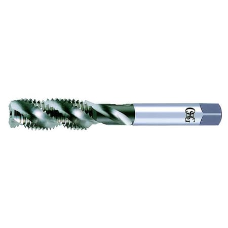 OSG 10802700 Spiral Flute Tap Bottoming, 4 Flutes
