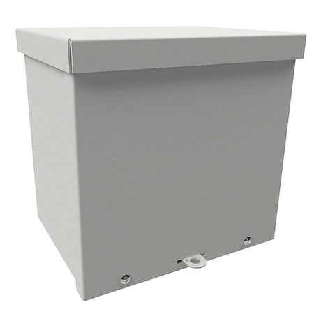 Wiegmann RSC181808 Padlockable Hasp Electrical Enclosures, 18 in H, 8 in D, 18 in W, 3R, Steel