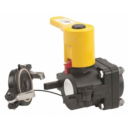 Banjo DM200A Dry Disconnect Coupling, Threaded, PP, FKM