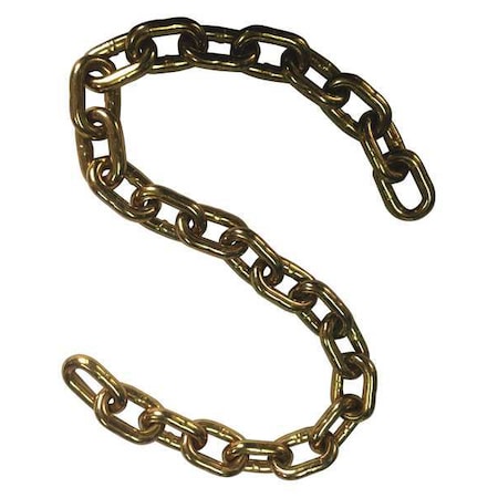 DAYTON 34RZ83 Transport Chain, 1/2 in, 37 ft L, 11,300 lb