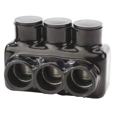 Polaris IPLD750-3B MultitapConnector, Aluminum, Black, Hex, 3Port
