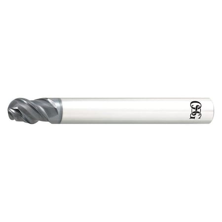 OSG 3090322 Carbide End Mill, 12 mm dia., 18.00 mm Cut
