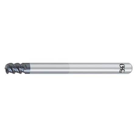 OSG 3092041 Carbide End Mill, 4.00 mm dia, 6.00 mm Cut L