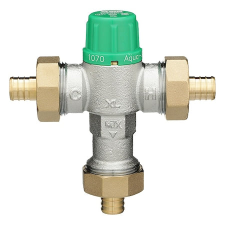 Wilkins 12-ZW1070XLPEX Thermostatic Mixing Valve, 1/2 in Inlet