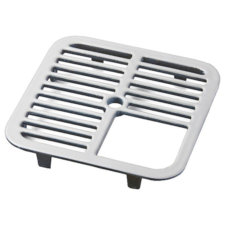 JAY R. Smith Manufacturing 3420G-13 Grid, Silver, Square, 9-3/4 in L