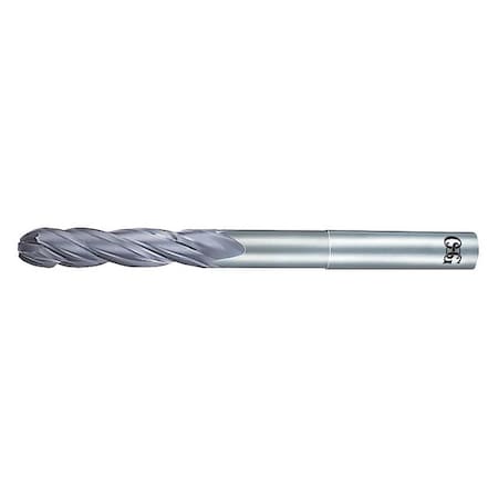 OSG 70311416 Carbide End Mill, 3/8 in dia, 1-1/2 in Cut L