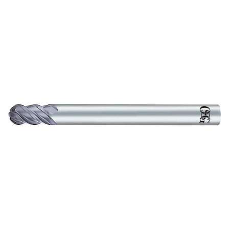 OSG 70301416 Carbide End Mill, 3/8 in. dia., 7/8 in Cut
