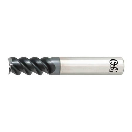 OSG HP460-7500 Carbide End Mill, 3/4 in dia, 1-1/2 in Cut L