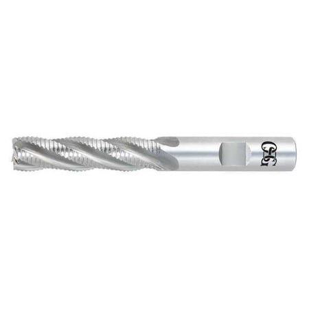 OSG 4612300 HSS End Mill, 1-1/4 in.dia., 3 in.Cut L
