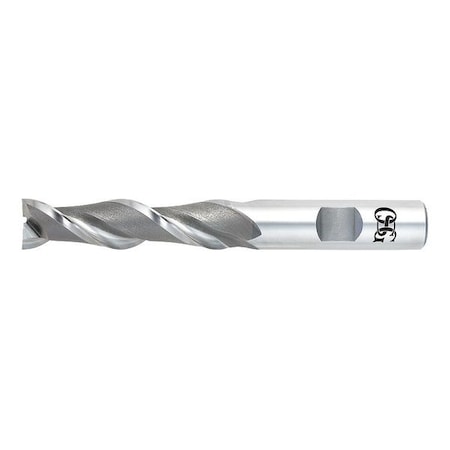 OSG 5356100 HSS End Mill, 1-1/4 in.dia., 4 in.Cut L