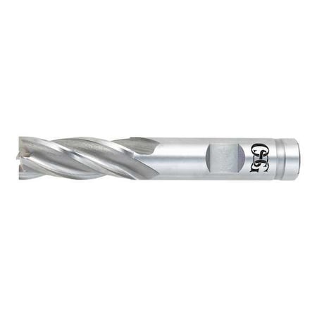 OSG 5416400 HSS End Mill, 2 in.dia., 2 in.Cut L