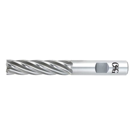 OSG 5457400 HSS End Mill, 2 in.dia., 4 in.Cut L
