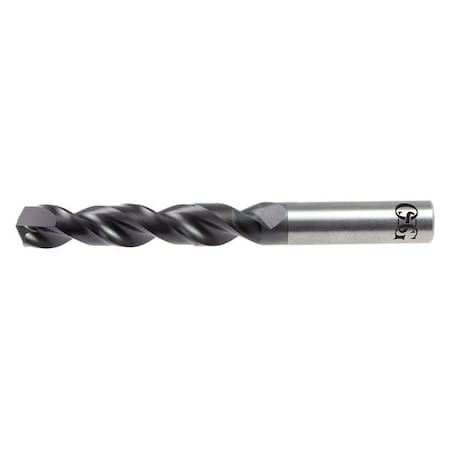OSG 753225116 Jobber Drill, Carbide, 1/4 in., 4 in. L