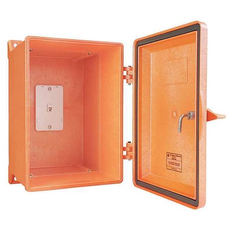 GAI-Tronics 255-003OR Latch 14-5/8 in H, 10-1/2 in D, 10.9 in W, 4X, Plastic